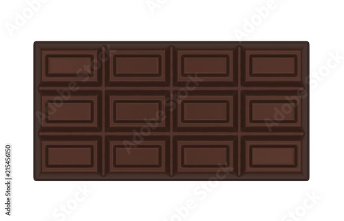 Chocolate Bar Isolated