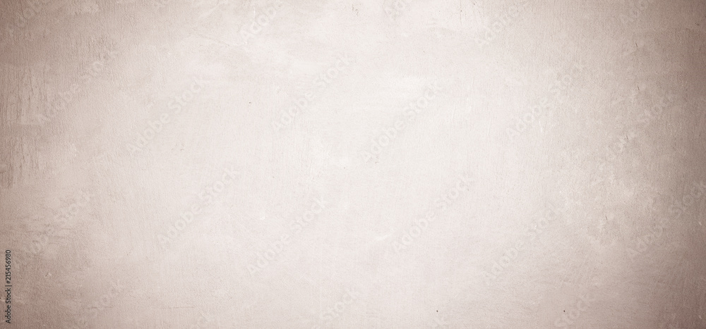 Obraz premium Blank brown grunge cement wall texture background, banner, interior design background, banner