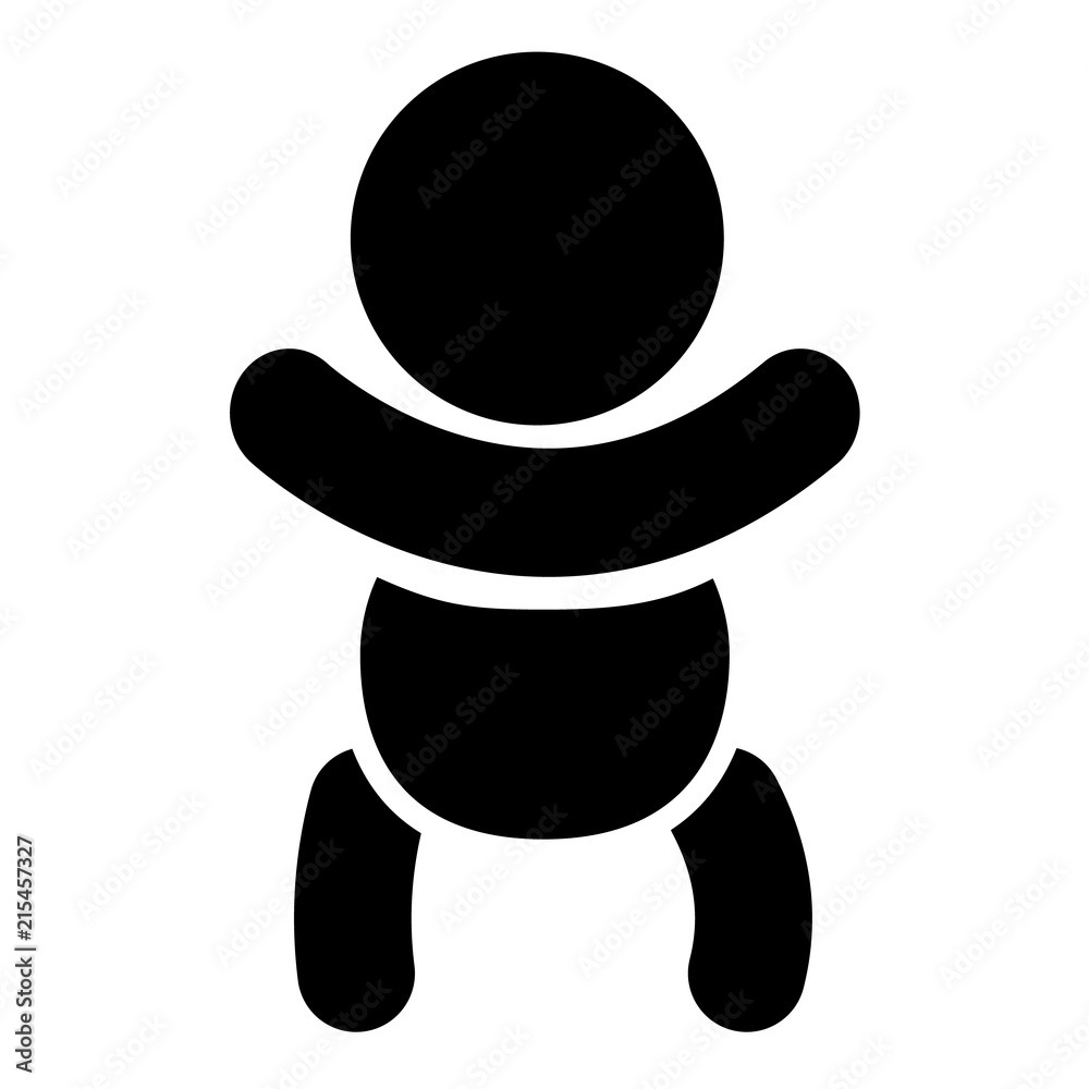baby icon on white background. baby changing diapers symbols. flat style. baby for graphic design, Web site, UI. baby icon on white background. baby changing diapers symbols. flat style. baby for graphic design, Web site, UI.
