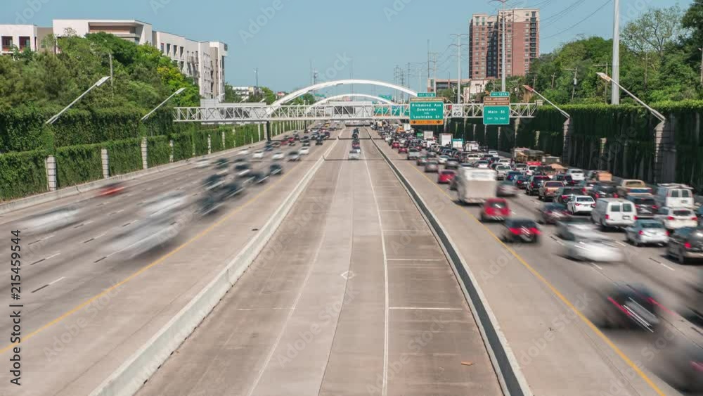 This video is of a timelapse of traffic on freeway in Houston, Texas on a sunny day. This video was filmed in 4k for best image quality. This video is of a timelapse of traffic on freeway in Houston, Texas on a sunny day. This video was filmed in 4k for best image quality.