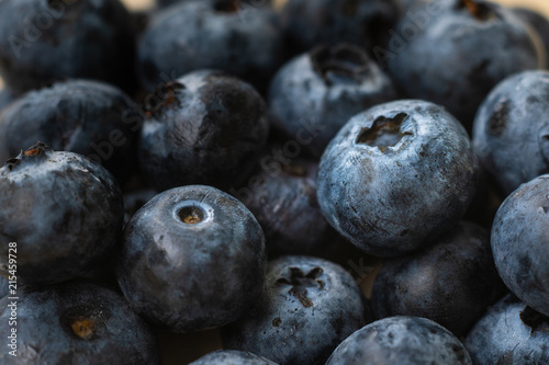 blueberry background.Fresh organic blueberry.