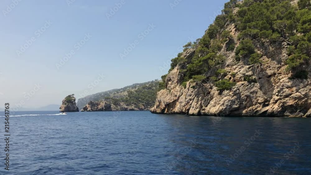 Boat in the sea and a nice sunny and hot summer day Boat in the sea and a nice sunny and hot summer day