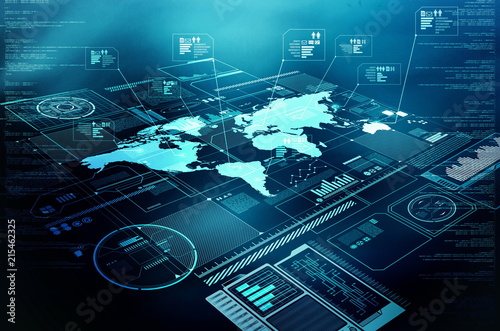 Internet information technology display