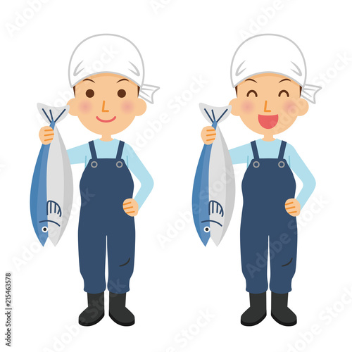 職業　魚屋　漁師