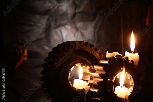 Candles On Gears photo