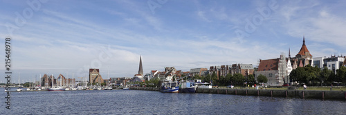 Rostock cityscape, Germany