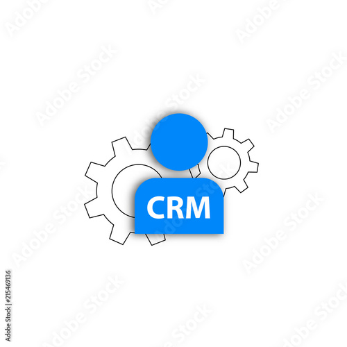 crm icon customer method service