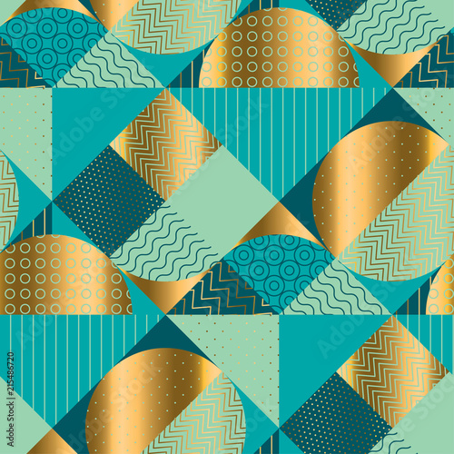 Geometric luxury seamless p...