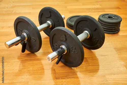 Dumbbells at home