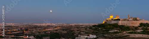 Mdina, Mars and the Moon