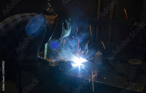 welder at work