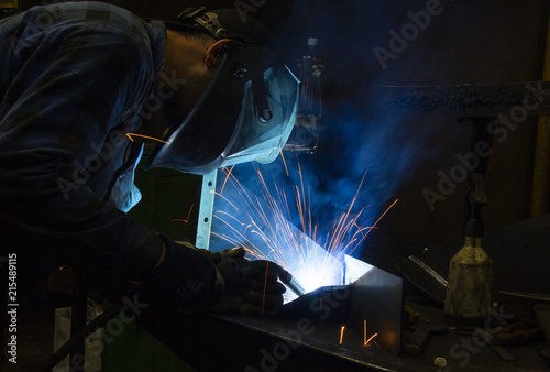 welder at work