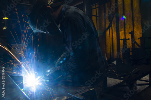 welder at work