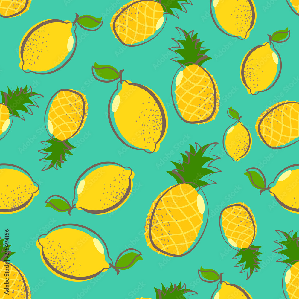 lemon seamless pattern lemon seamless pattern