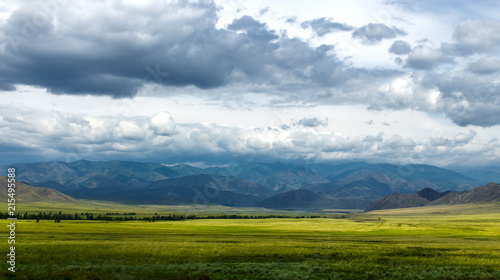 Beautiful landscape in Tuva photo