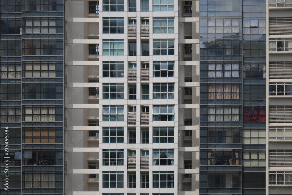 Condo and apartment modern design style skyscraper building. multistorey residence facility. Condo and apartment modern design style skyscraper building. multistorey residence facility.