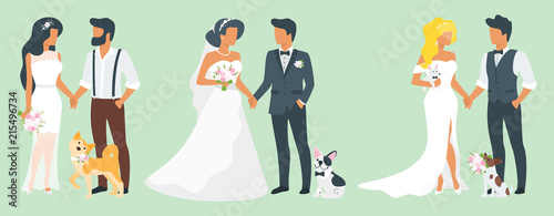wedding day illustration