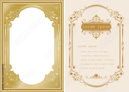 premium invitation or wedding card
