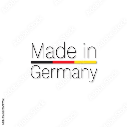 made in germany, label photo