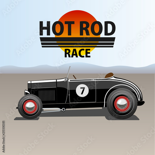 Hot rod car