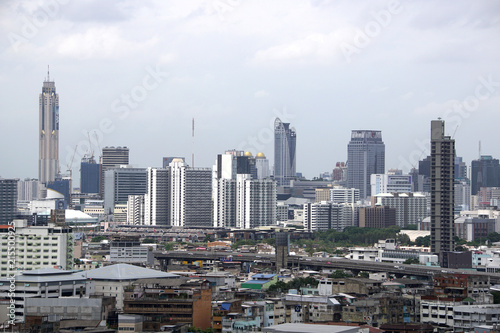 Bangkok cityscape in Thailand.