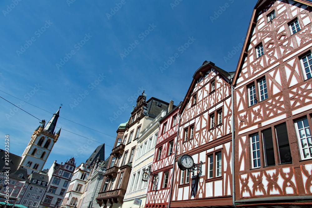Fachwerkhäuser in Trier