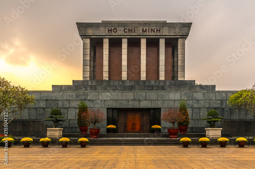 Fototapeta Ho Chi Minh's Mausoleum, Hanoi in Vietnam