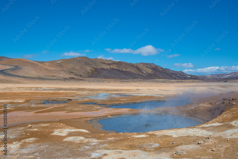 The Namafjall geothermal field in North Iceland