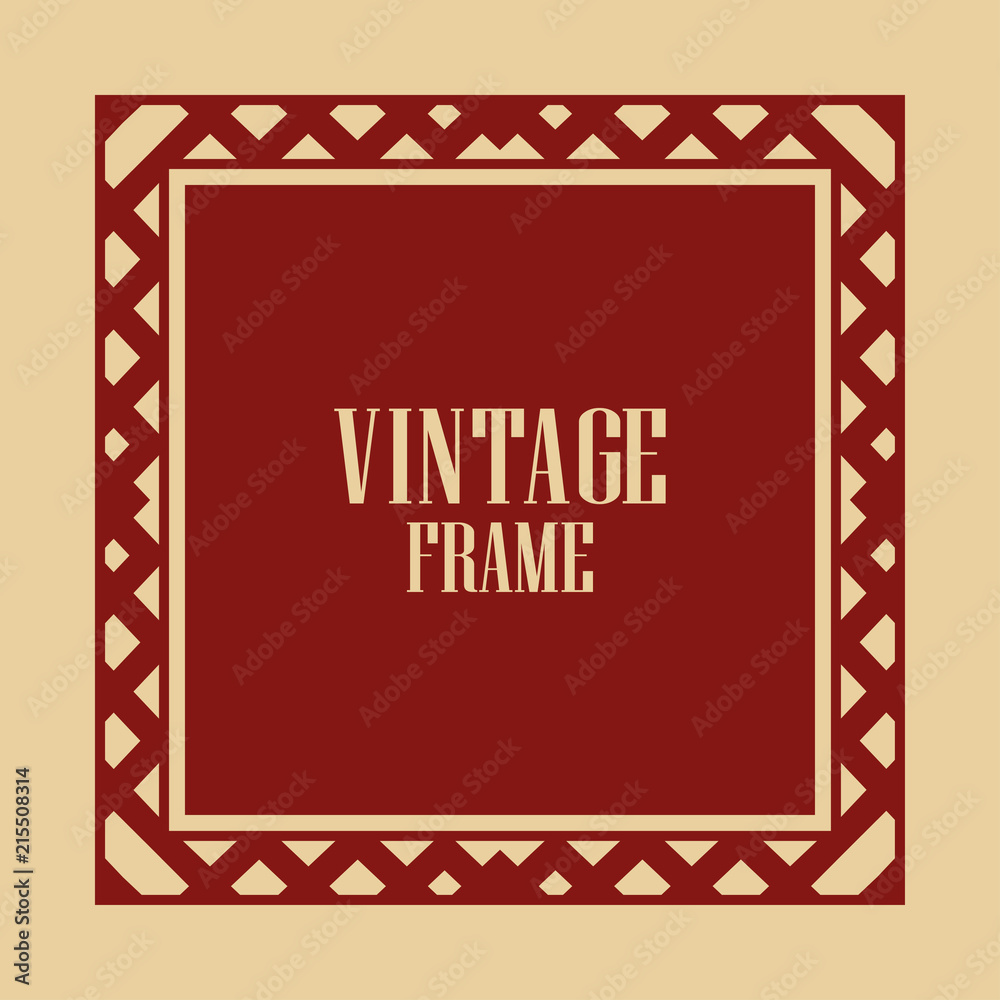 Art Deco Frame Art Deco Frame