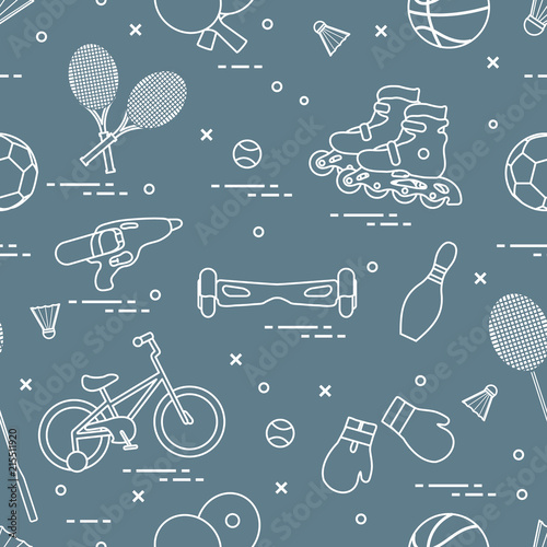 Equipment for sports activities for children.