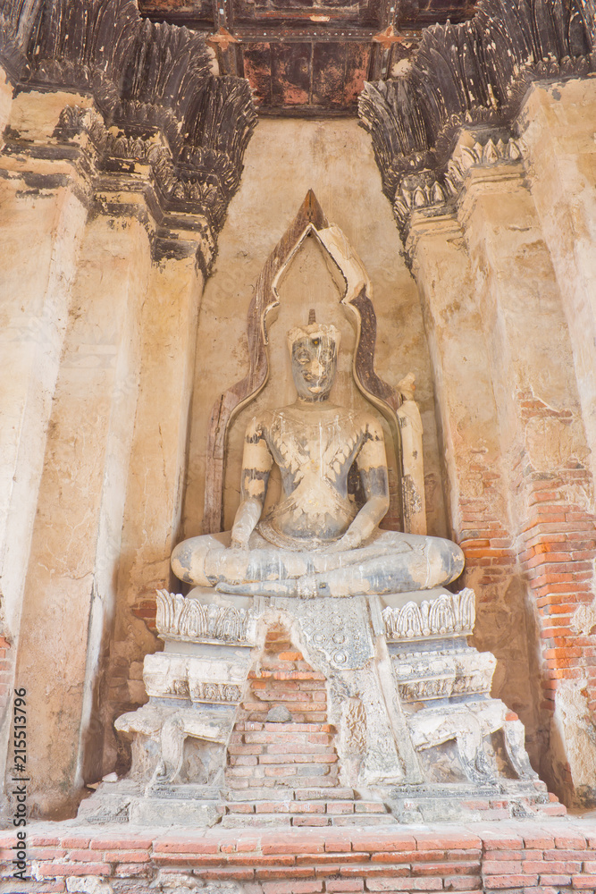 Old stone Buddha