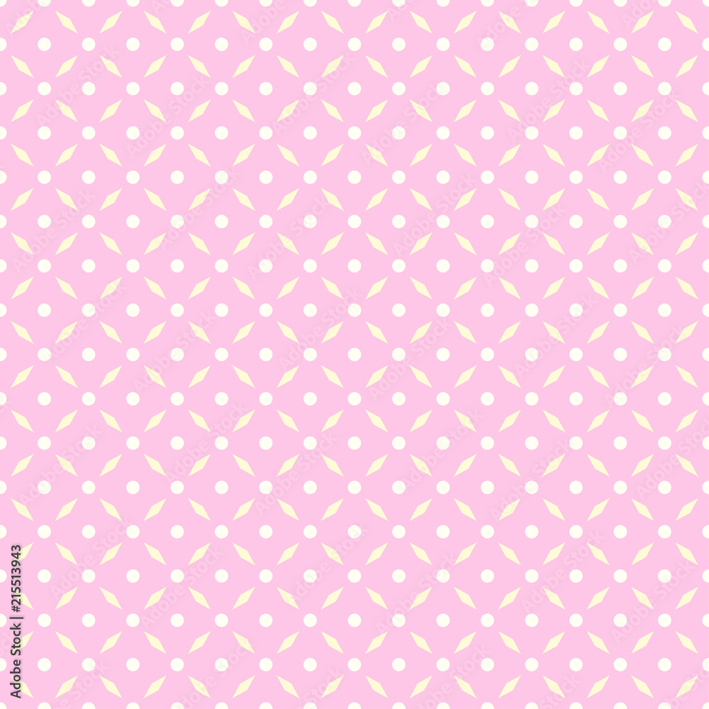 Seamless grid texture of the surface. Abstract dotty pattern with trapeziums. Tile background. Template for polygraphy, posters, t-shirts and textiles. Doodle for design