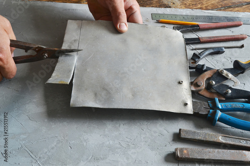 Bilde på lerret Tools for manual metal working.