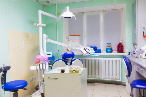 Interior of a modern dental surgery photo