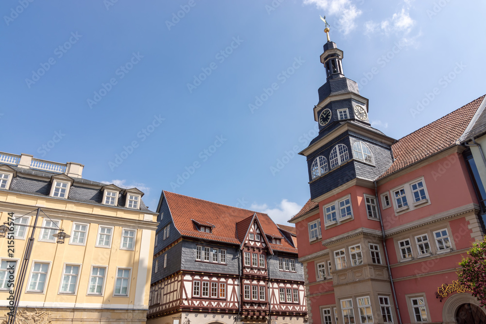 Rathaus und Ratsapotheke in Eisenach, Thüringen