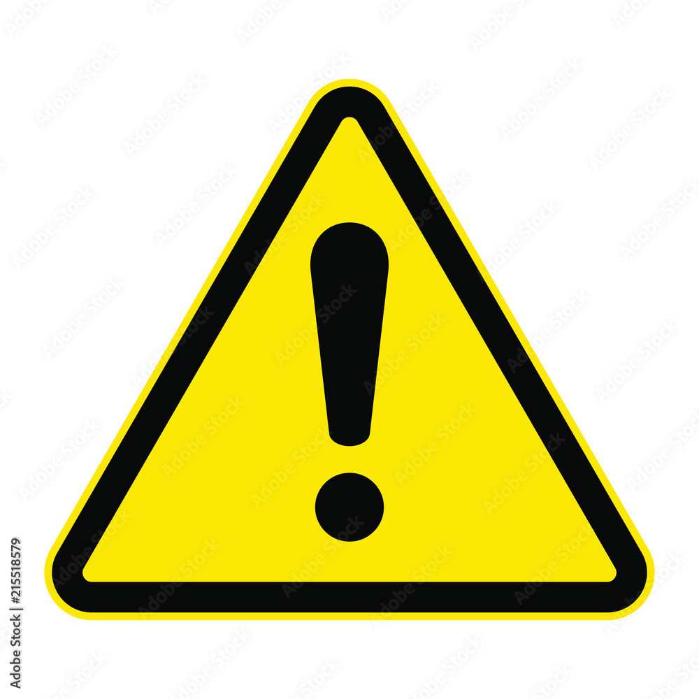 Danger sign, warning sign, attention sign. Danger warning attention icon. Danger sign, warning sign, attention sign. Danger warning attention icon.