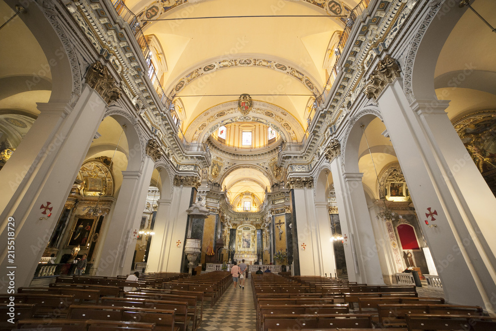 Francia, Nizza, interno della cattedrale.