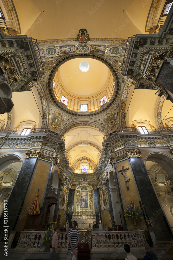 Obraz premium Francia, Nizza, interno della cattedrale.