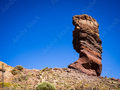 Mount Teide is the third highest volcanic structure and most voluminous in the world after Mauna Loa and Mauna Kea in Hawaii. It is the highest peak on the Canary Islands and in the whole of Spain.