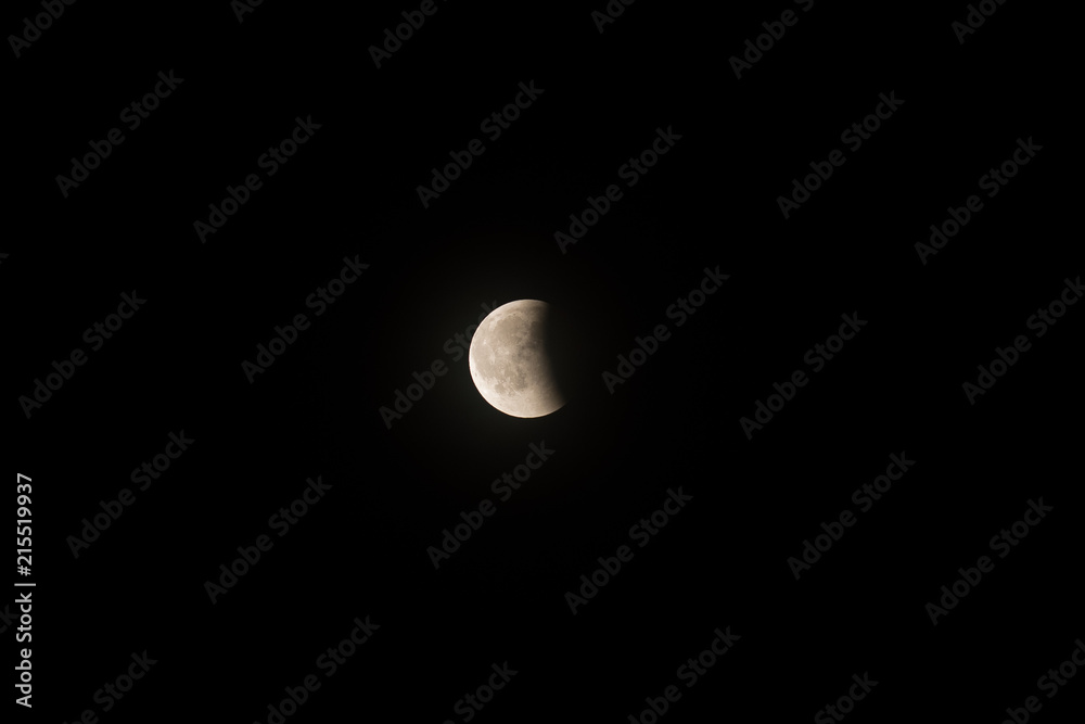Lunar eclipse white full moon, outstanding event occurred on july 27, 2018 Lunar eclipse white full moon, outstanding event occurred on july 27, 2018