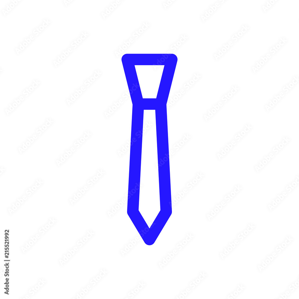 Tie vector icon isolated on background. Trendy sweet symbol. Logo illustration Tie vector icon isolated on background. Trendy sweet symbol. Logo illustration