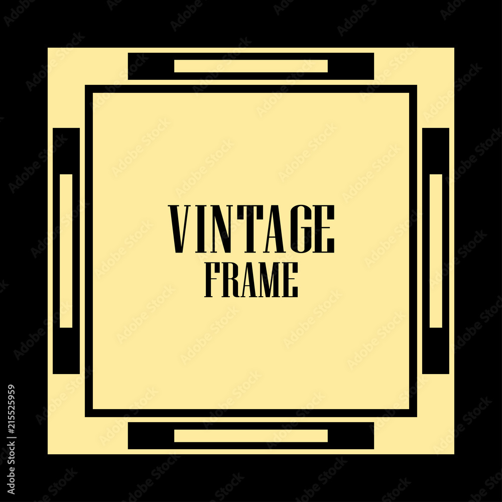 Art Deco Frame Art Deco Frame