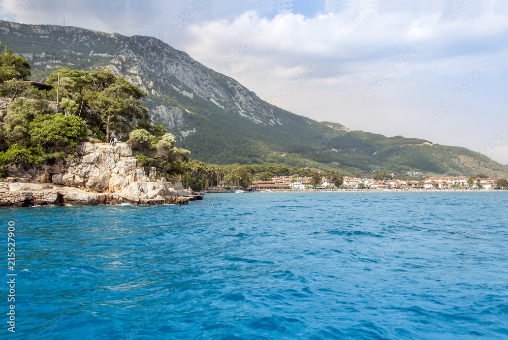 Mugla, Turkey, 14 May 2012: Gokova Bay, Akyaka Mugla, Turkey, 14 May 2012: Gokova Bay, Akyaka