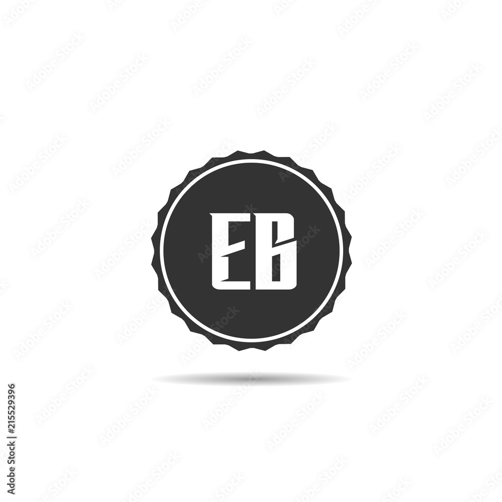 Initial Letter EB Logo Template Design Initial Letter EB Logo Template Design