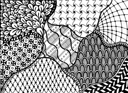 Vintage freehand drawing illustration