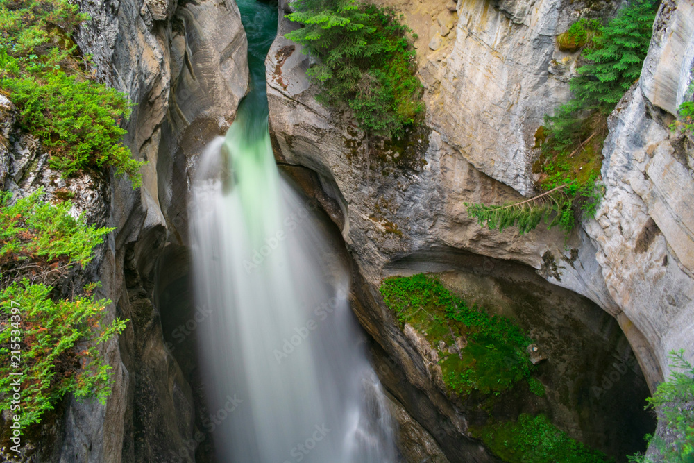 Obraz premium Maligne Canyon, Jasper National Park, Canada