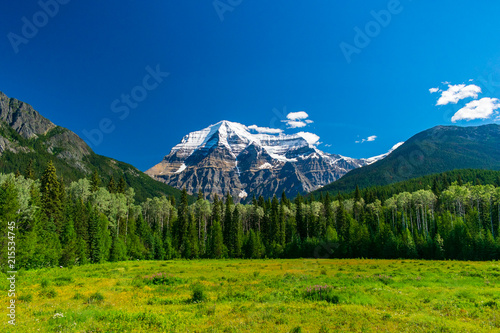 Mount Robson Standing Tall, British Columbia, Canada photo