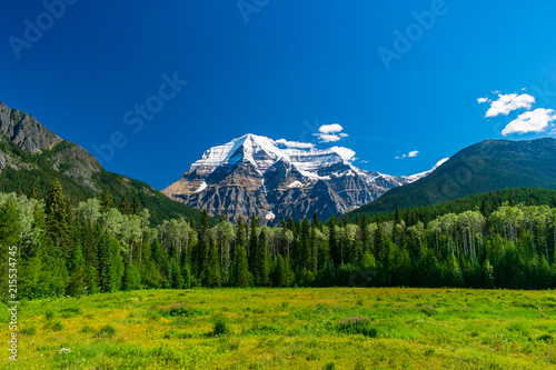 Mount Robson Standing Tall, British Columbia, Canada