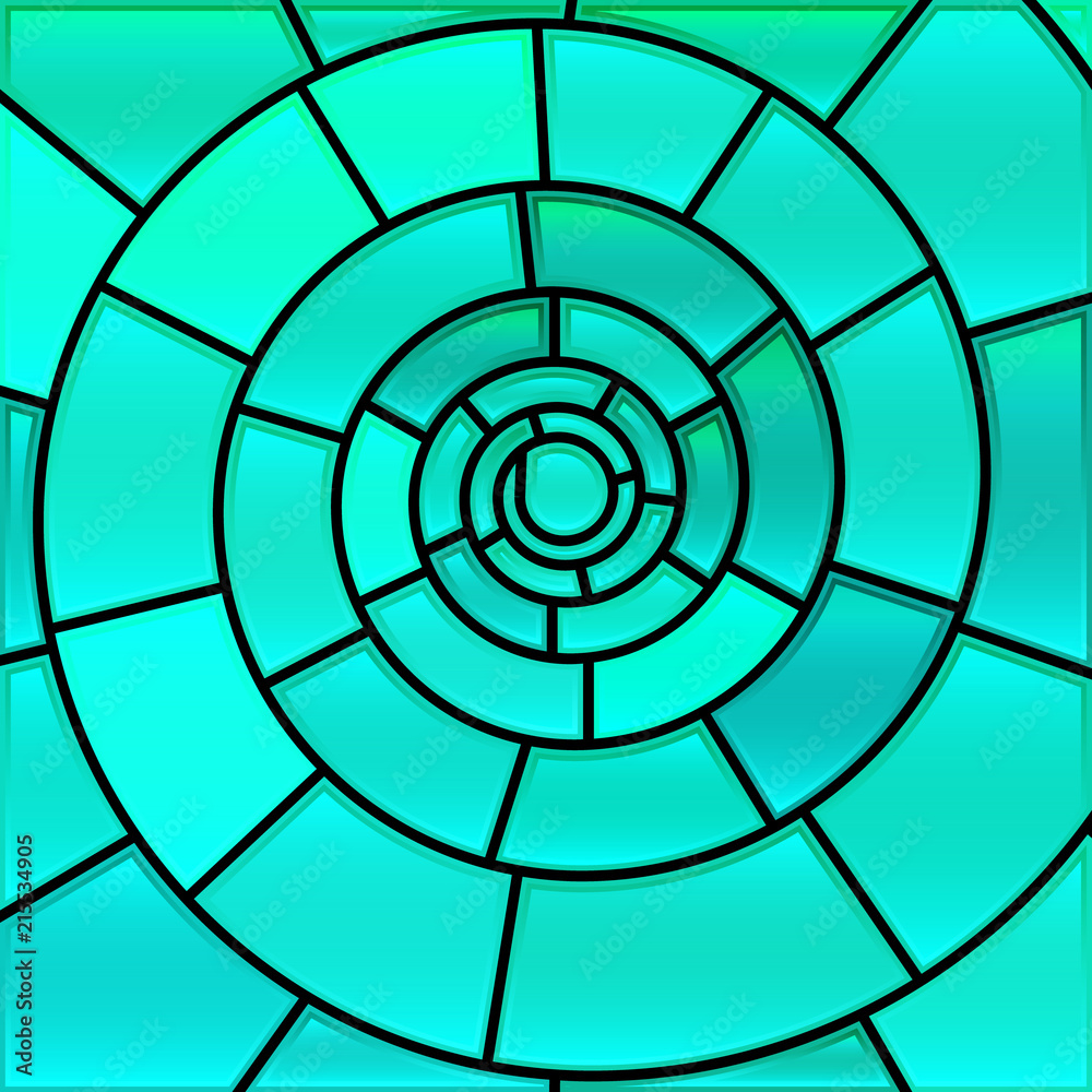 abstract vector stained-glass mosaic background