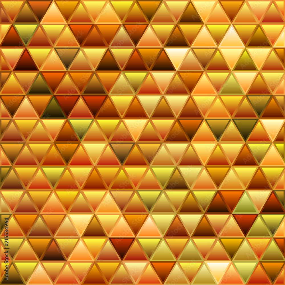 Fototapeta premium abstract vector stained-glass triangle mosaic background